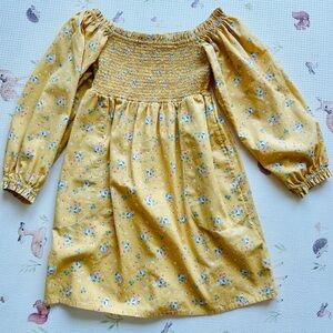 Billabong Wrangler Bellflower Off The Shoulder Floral Mini Dress